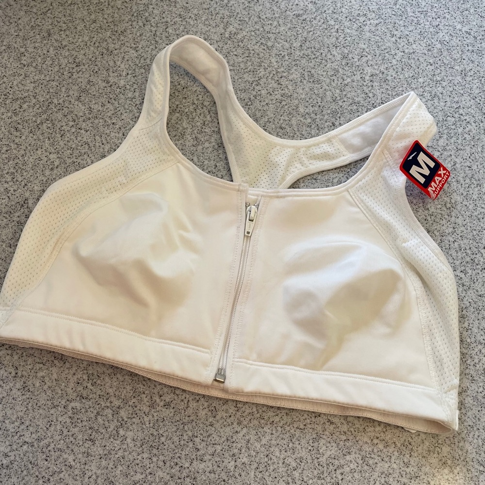 Champion Max Sport White Sports Bra